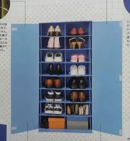 鞋子就用簡(jiǎn)易鞋柜，防止變形和弄臟